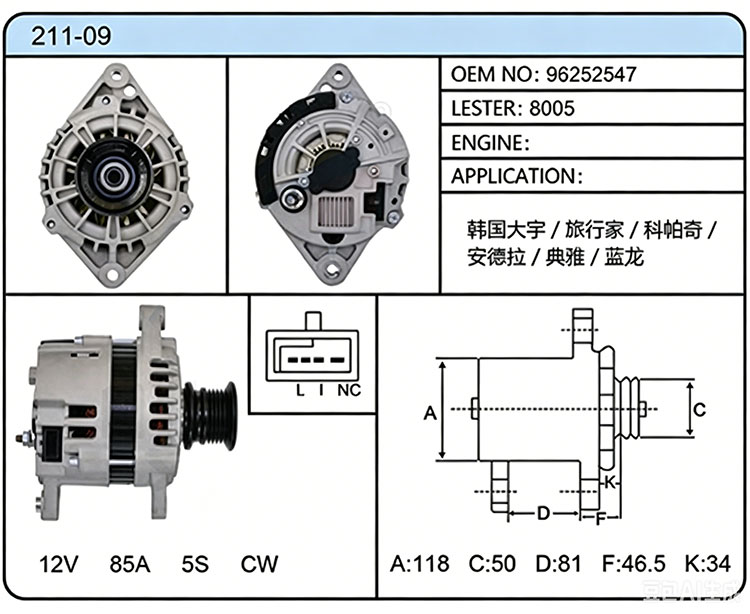 A011-09（96252547 8005）