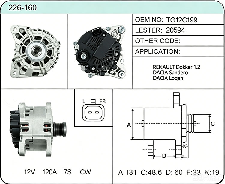 A026-160 TG12C199