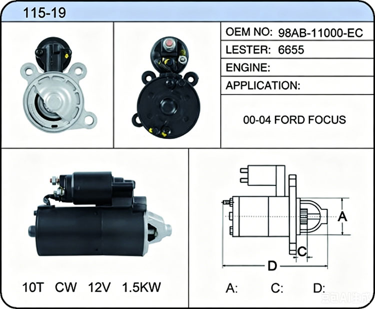 S015-19 (98AB-11000-EC 6655)