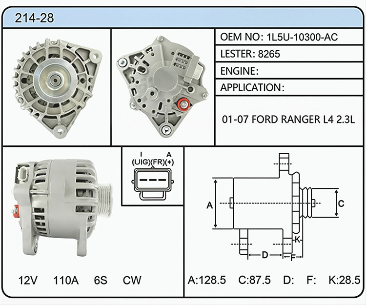 A014-28（1L5U-10300-AC 8265）