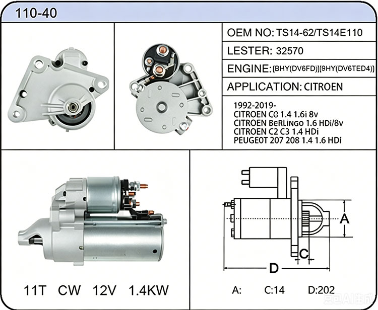 S010-40 TS14-62/TS14E110