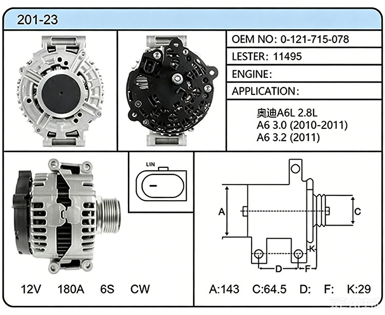 A001-23(0-121-715-078 11495)
