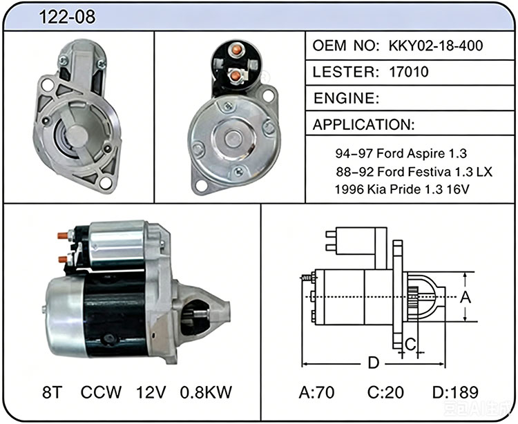S022-08(KKY02-18-400 17010)
