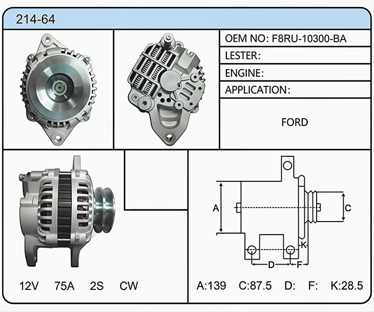 A014-64（F8RU-10300-BA）