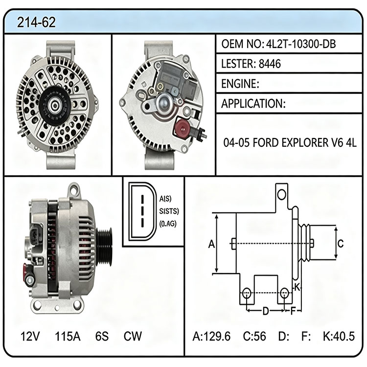 A014-62（4L2T-10300-DB 8446）