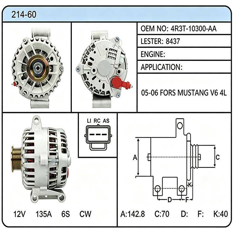 A014-60（4R3T-10300-AA 8437）