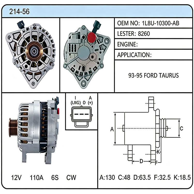 A014-56（3L8U-10300-AB 8260）