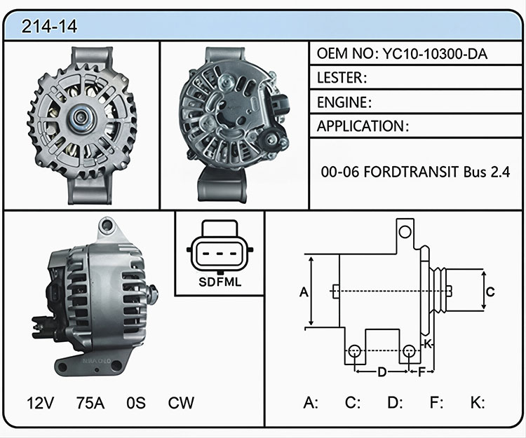 A014-14（YC10-10300-DA）