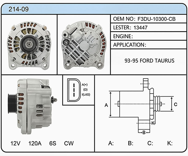 A014-09（F3DU-10300-CB 13447）