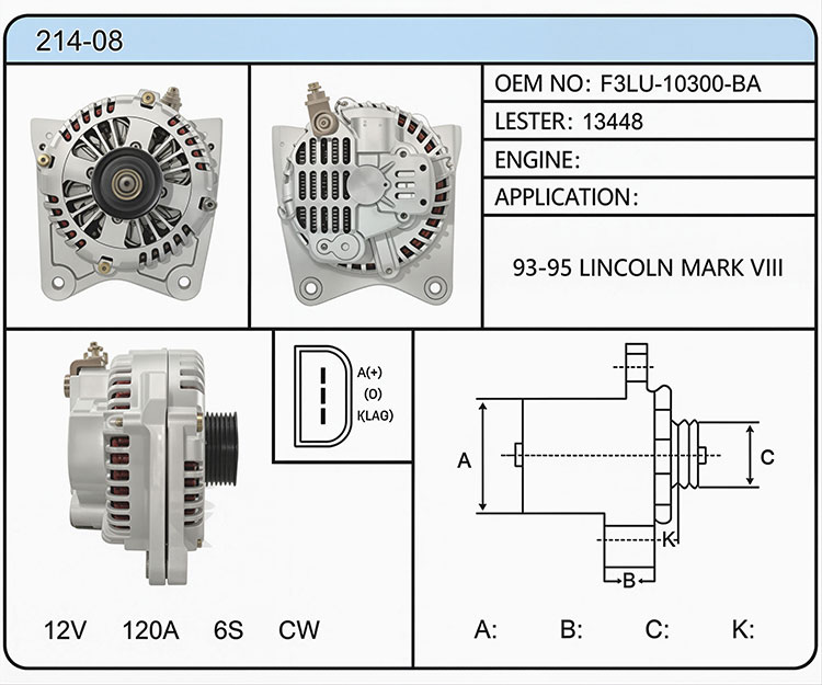 A014-08（F3LU-10300-BA 13448）
