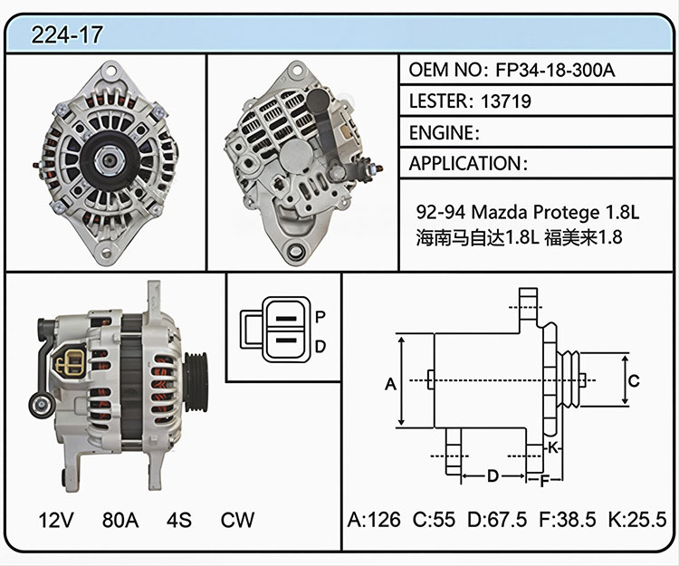 A024-17（FP34-18-300A 13719）