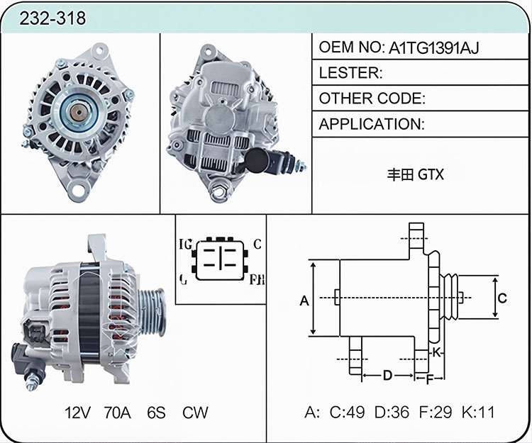 A032-318 A1TG1391AJ