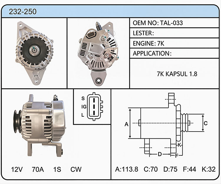 A032-250（TAL-033）