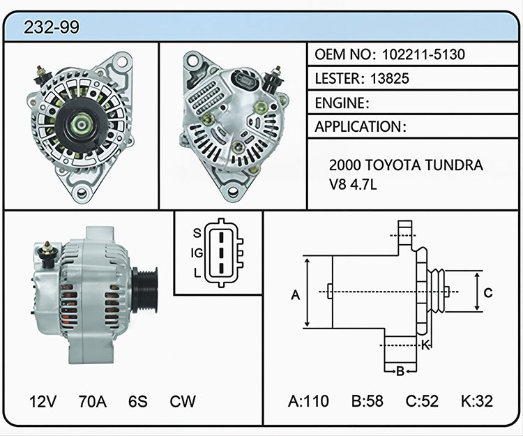 A032-99（102211-5130 13825）